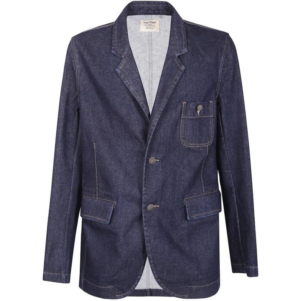 UMA WANG Men's Denim Blazer Men BLUE Outerwear